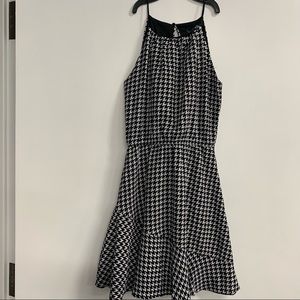 NWT: Aqua halter mini dress